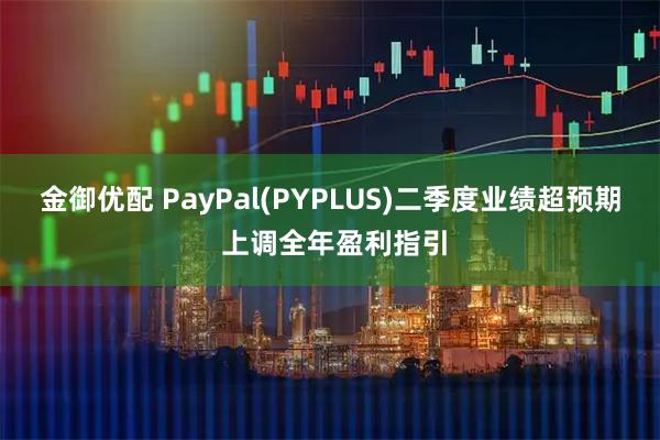 金御优配 PayPal(PYPLUS)二季度业绩超预期 上调全年盈利指引